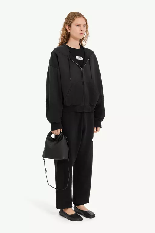 ジップフロントスウェットシャツ - スウェットシャツ