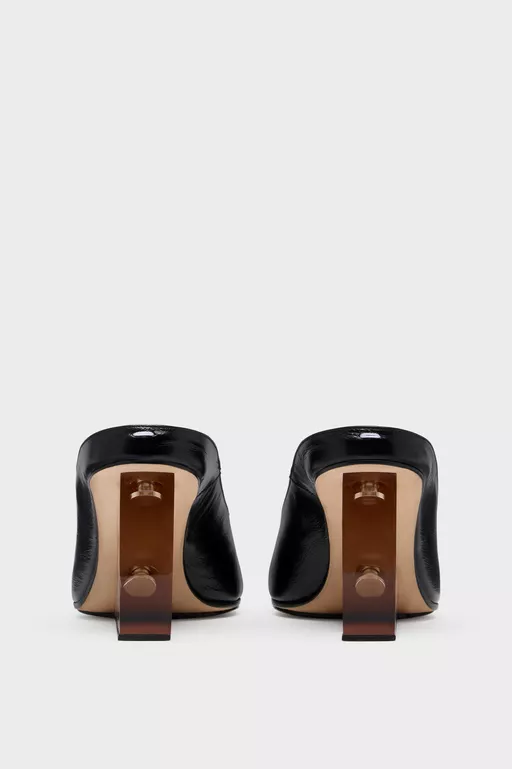 Plexi Pump Mule - Heels
