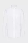 White - Cotton Long-Sleeve Shirt