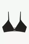 Black - Triangle bralette