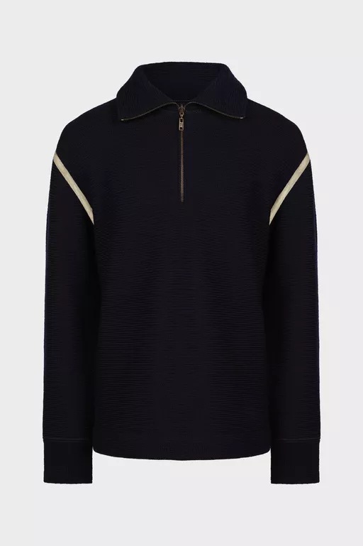 Pull avec coudi&egrave;res - Maille - Image 1