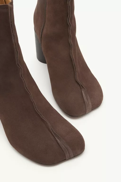 Suede Anatomic stitch toe ankle boots - Ankle Boots