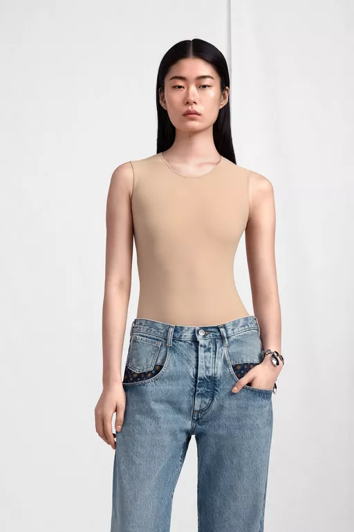 Second Skin Sleeveless Bodysuit - Bodies