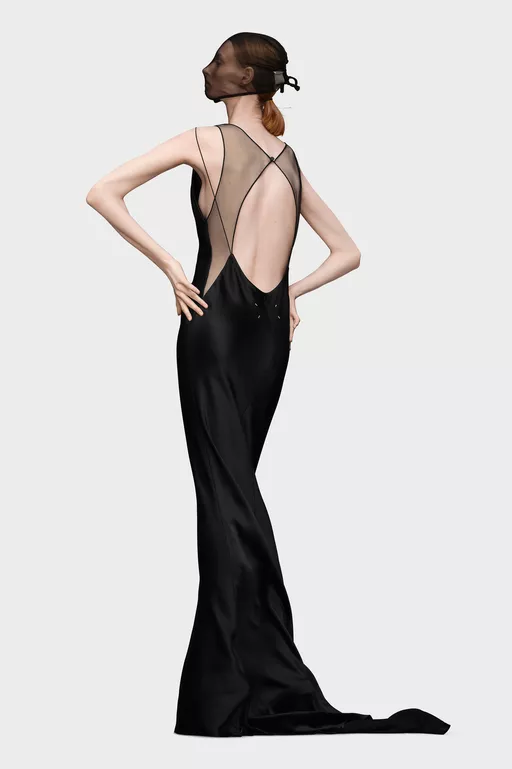 Hammered Satin Gown - Dresses