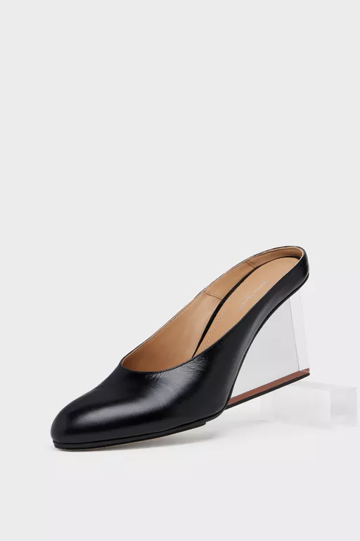 Plexi Pump Mule - Heels