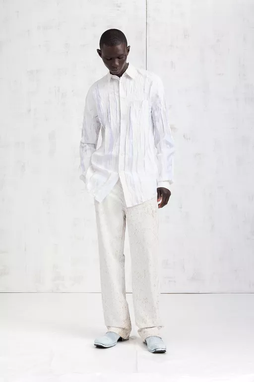 Bianchetto Crinkled Shirt - Shirts
