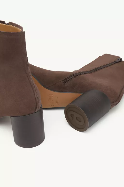 Suede Anatomic stitch toe ankle boots - Ankle Boots