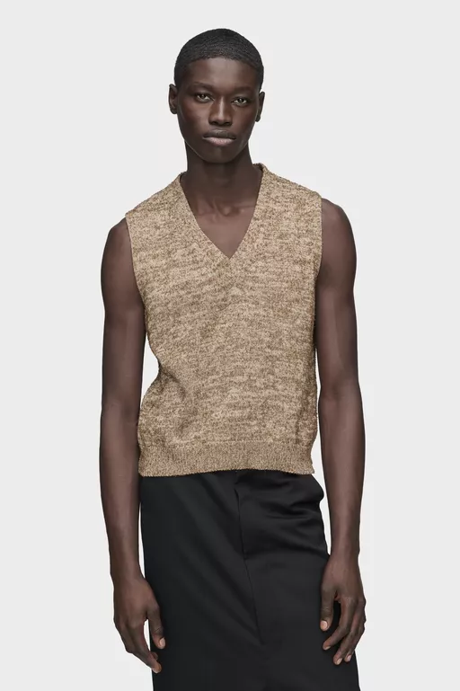 Knit vest - Waistcoats