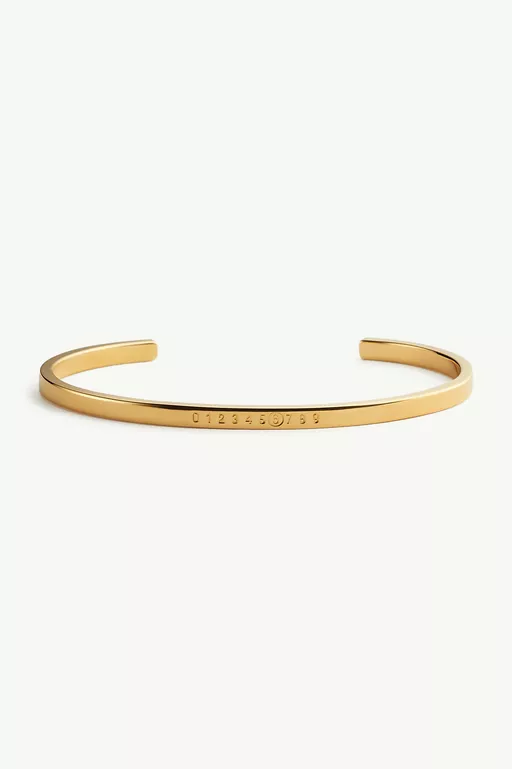 Armreif mit minimalistischer Numeric Signature