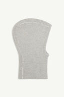 Ribbed wool balaclava