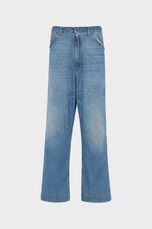 Wide-leg jeans - Pants