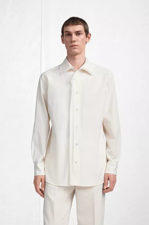 Fusion Velvet Placket Cotton Shirt - Shirts