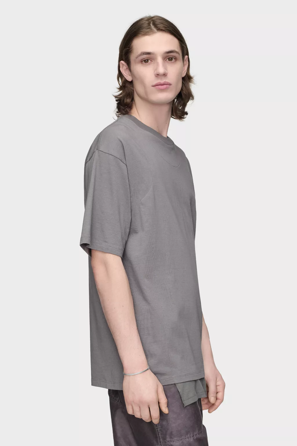 DOUBLE REAL グレー Tシャツ　新品未着用 ダブル レイヤード Tシャツ グレー | Maison Margiela公式