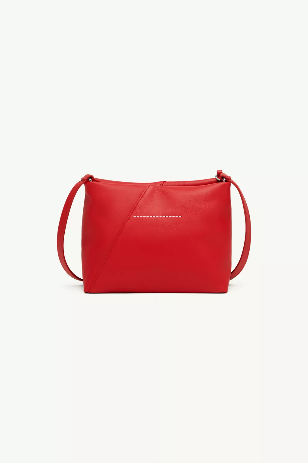 FOLDED J SHOULDER BAG