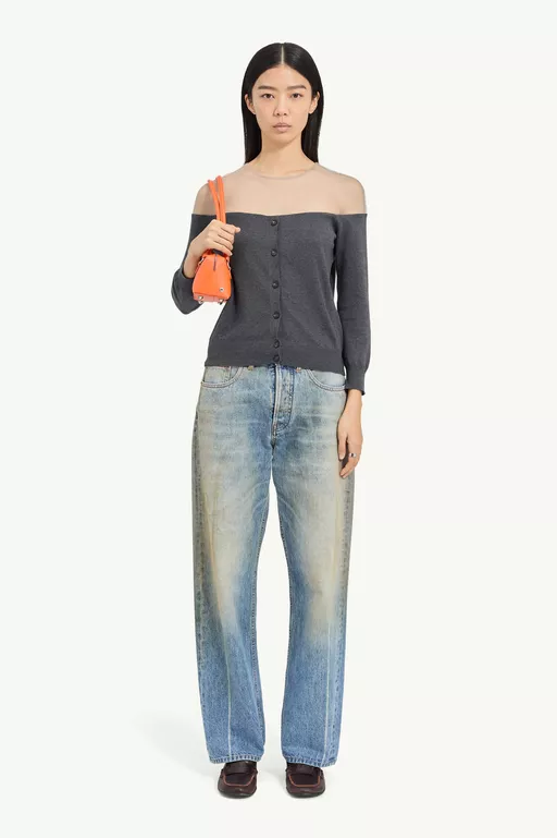 Knit Cardigan - Cardigan