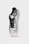 Silver - Replica broken mirror sneakers