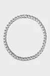 Polished palladio - Silver Maillons Necklace