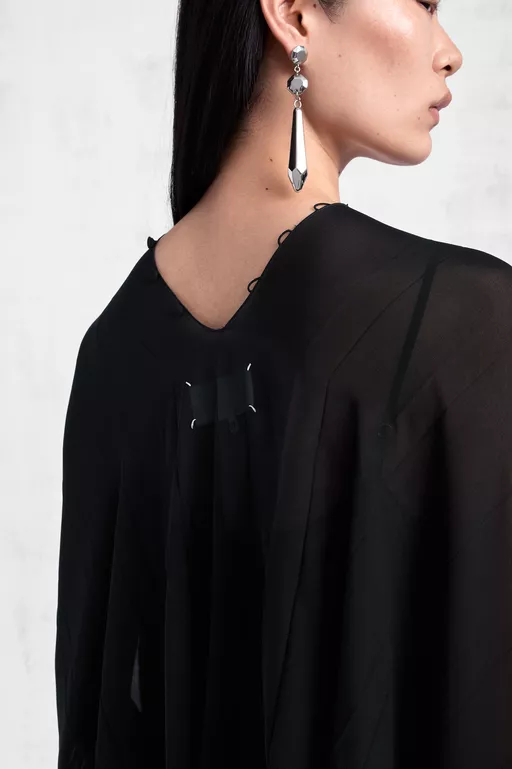Pleated Kaftan Maxi Dress - Maxi Dress