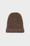 Brown - Alpaca Wool Beanie