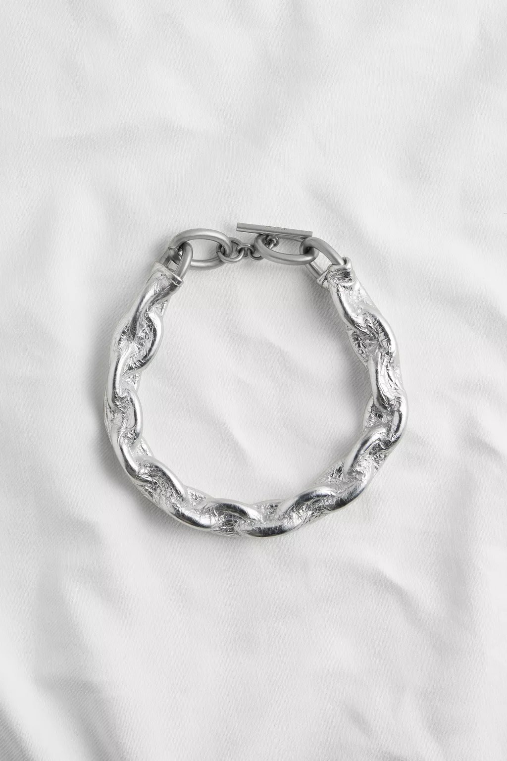 Silver Link Big Chain Choker | Maison Margiela Official