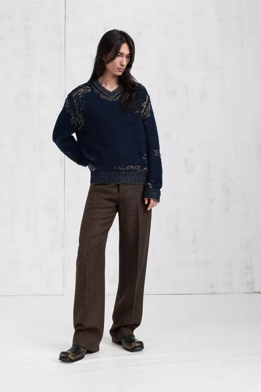Acid Knit Sweater - V-neck
