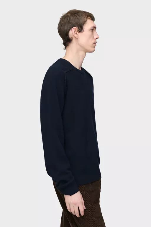 Virgin Wool Crewneck Sweater - Knitwear