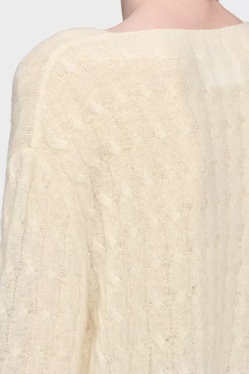 Wool Cashmere Crewneck - Crewneck