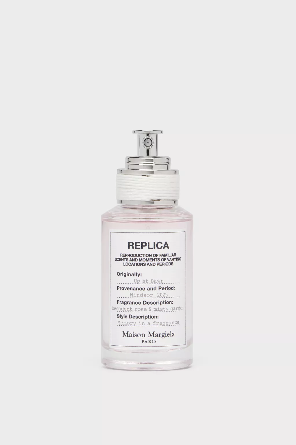 アップ アット ドーン オードトワレ 「レプリカ」 30mL | Maison