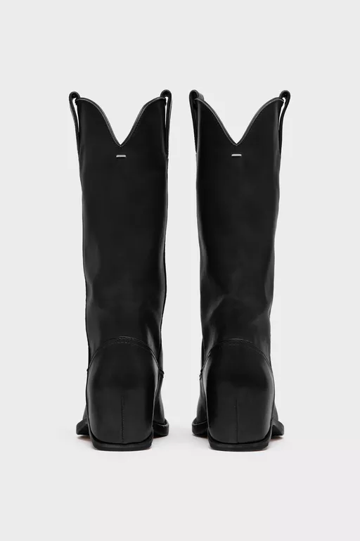 Heel-less Western Boots - Boots