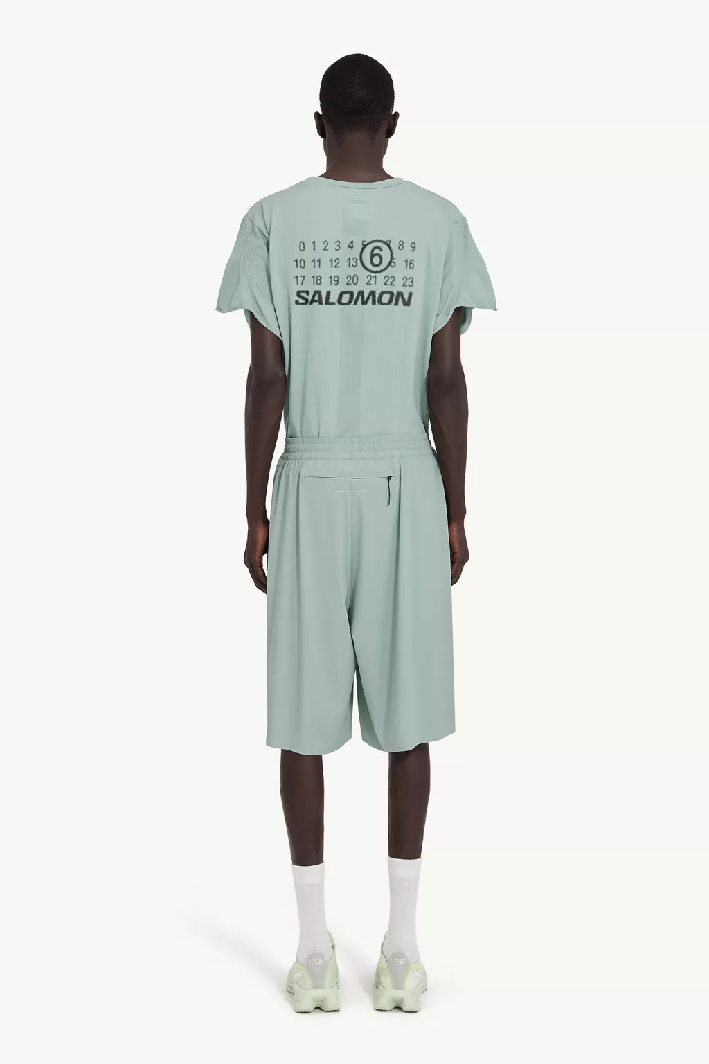 Brown MM6 x Salomon Running shorts | MM6 Official