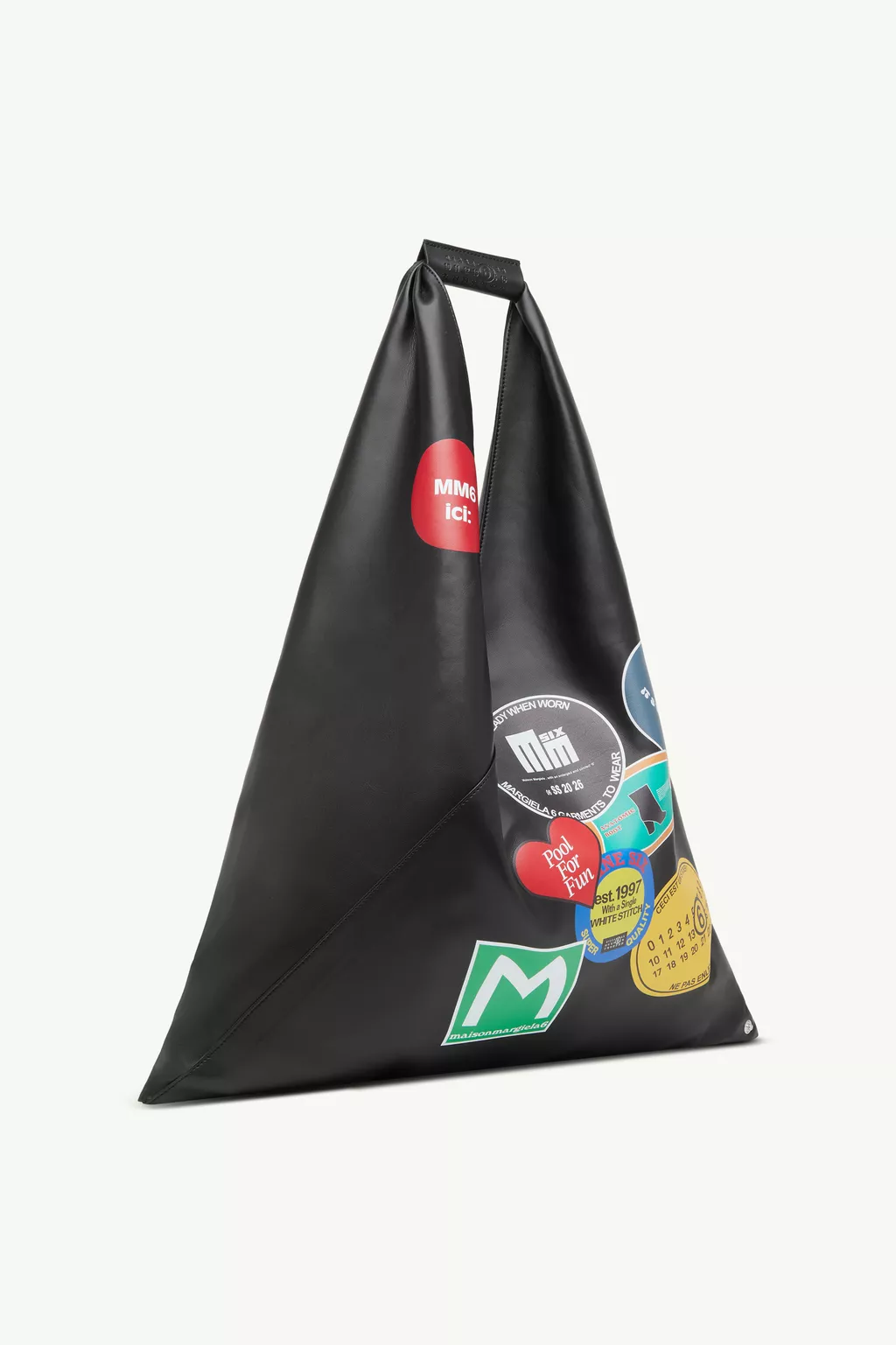 Black Japanese Bag Classic Medium | MM6 Official