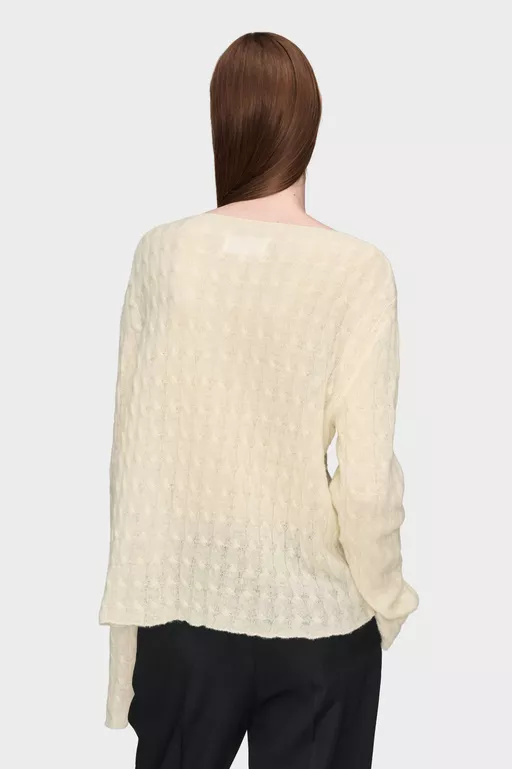 Wool Cashmere Crewneck - Knitwear