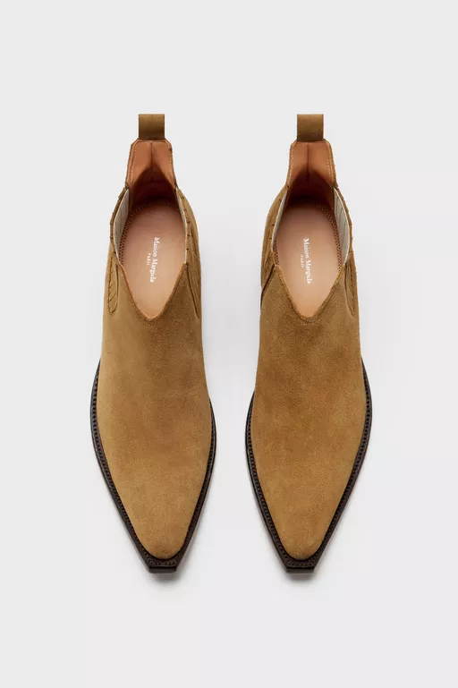Heel-less Western Chelsea Boots - Ankle Boots
