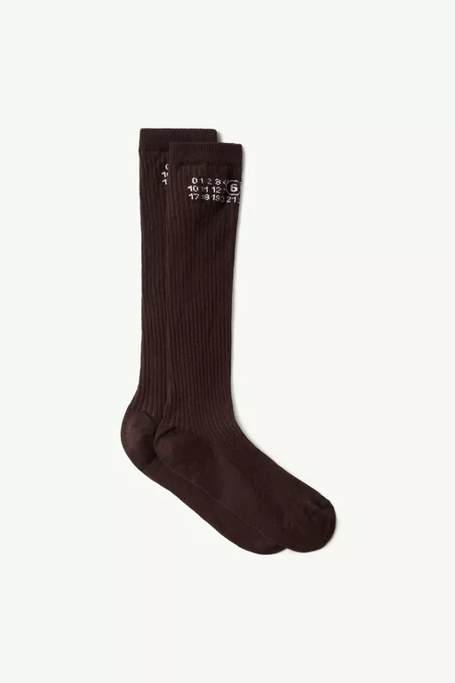 Numeric knee-high socks - Socks