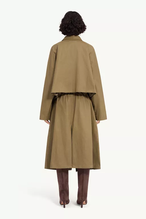 Coated trench jacket - Jackets