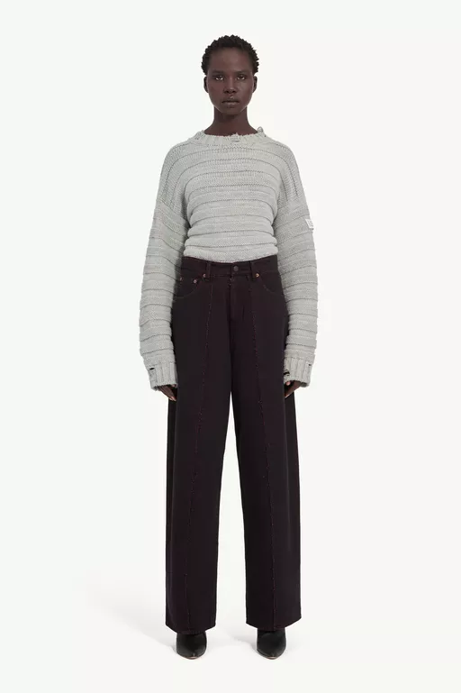 Wide-leg jeans - Denim