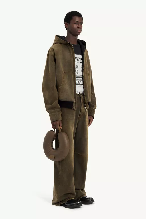 Hooded denim jacket - Jackets