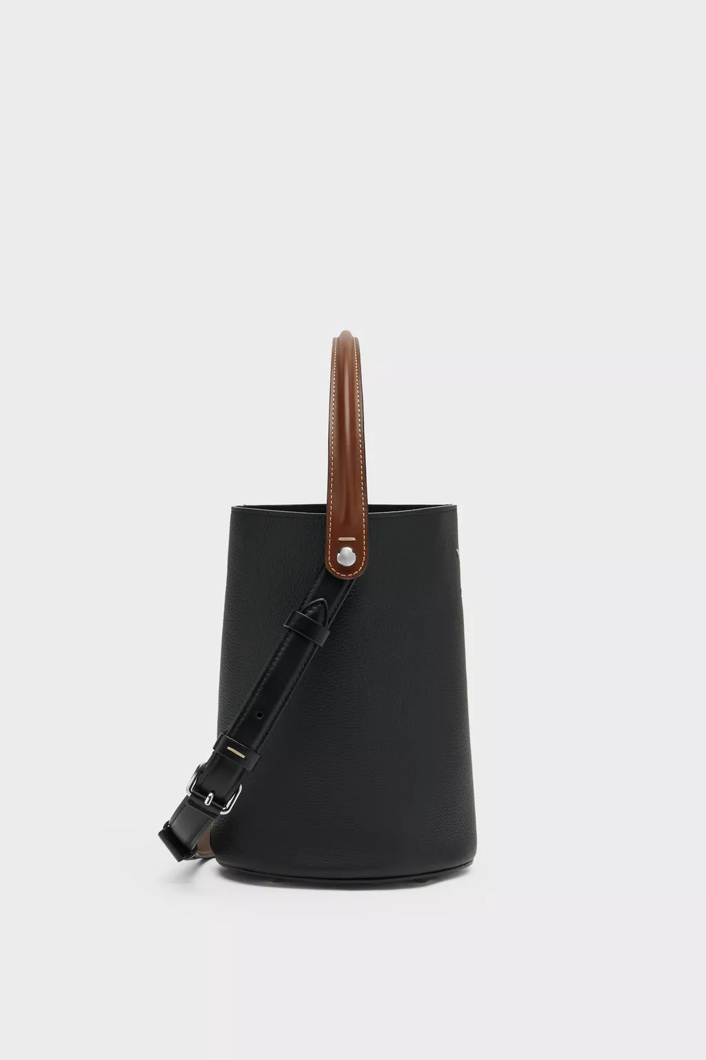 Black and Chestnut Dress-age Shoulder Bag | Maison Margiela Official