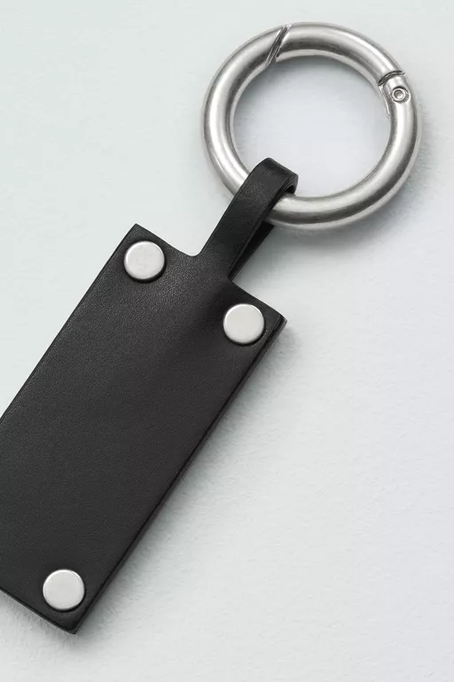 Numeric Plaque Bag Charm - Key Rings