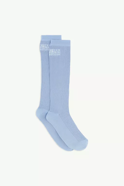 Rib Knee-High Socks - Socks