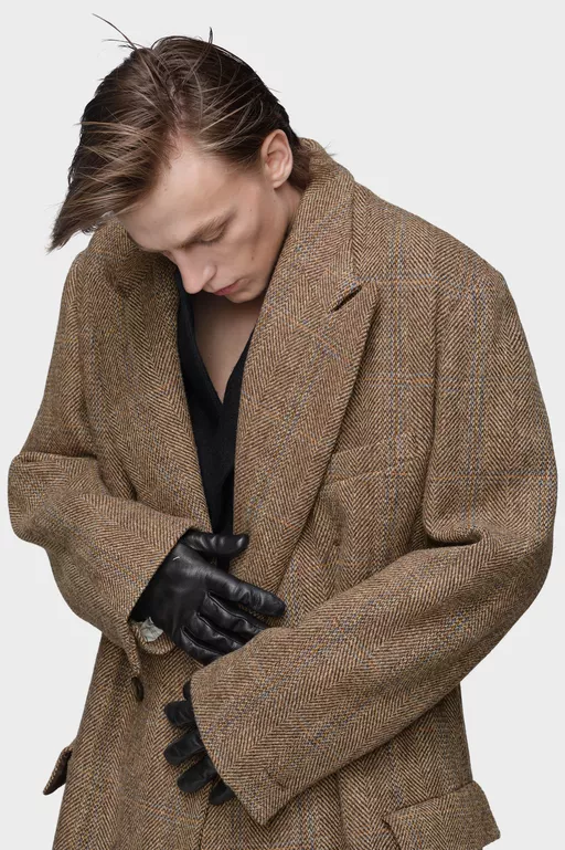Double-breasted wool coat - Coats