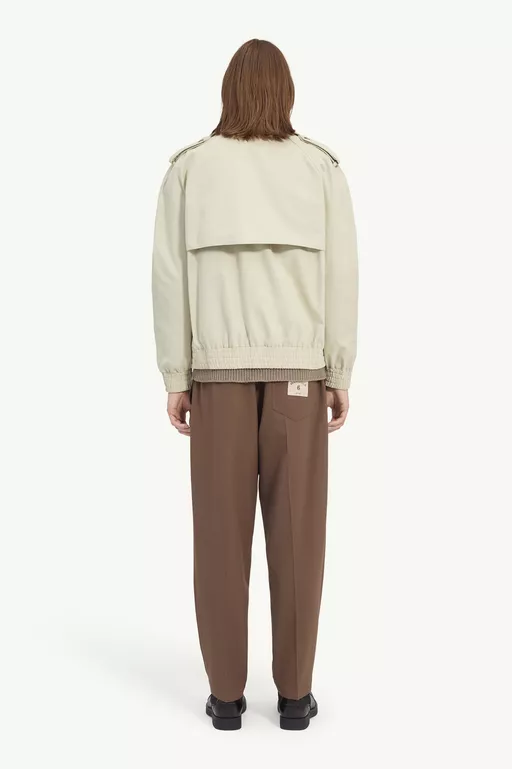 Cotton twill jacket - Jackets