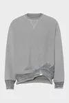 Grey Melange - Taped Jersey Sweatshirt