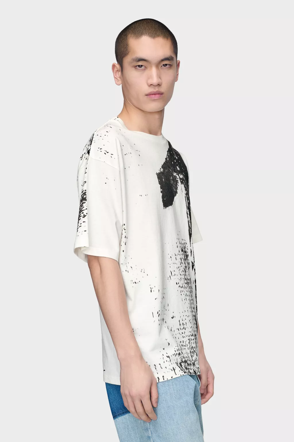 White 10 Print Cotton T-Shirt | Maison Margiela Official