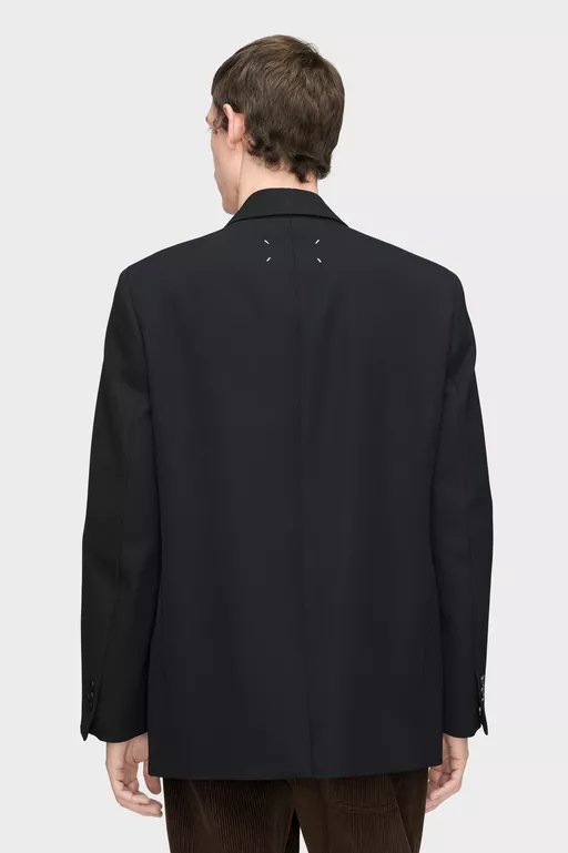 Americana de lana Folded Collar - Chaquetas