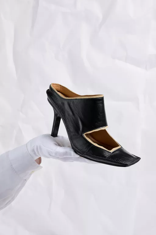 Level Cut-Out Mules - Sandals