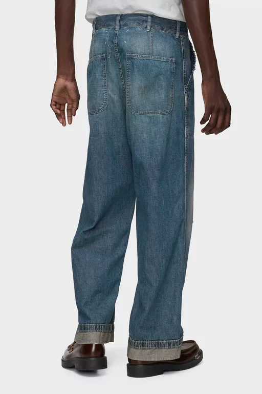 Wide-leg jeans - Pants