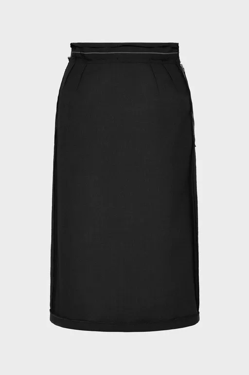 Reversed Midi Skirt - Midi Skirts