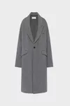 Black - Wool coat