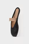 Black - Tabi elastic band mule